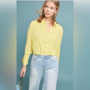 Anthropologie Mauve Blouse